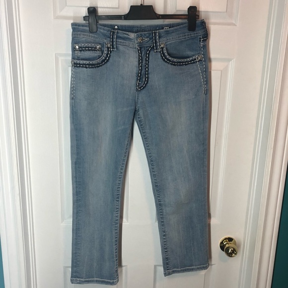 Miss Me Boyfriend Capri JB5014P8 Size 28 - Picture 1 of 8